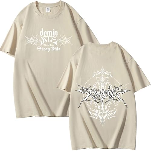 KASENFASHION Stray Kids T-Shirt Unisex – Lockeres Baumwollshirt für K-Pop Fans, Kurzarm Harajuku Stil KASENFASHION Stray Kids T-Shirt Unisex – Lockeres Baumwollshirt für K-Pop Fans, Kurzarm Harajuku Stil von KASENFASHION