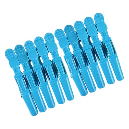 10 Stück fragmentierte Haarspangen Kinder Haarspange Krokodilian Haarspange Pleochroic Make-up Krokodilianr Haarspange Roller von KASFDBMO
