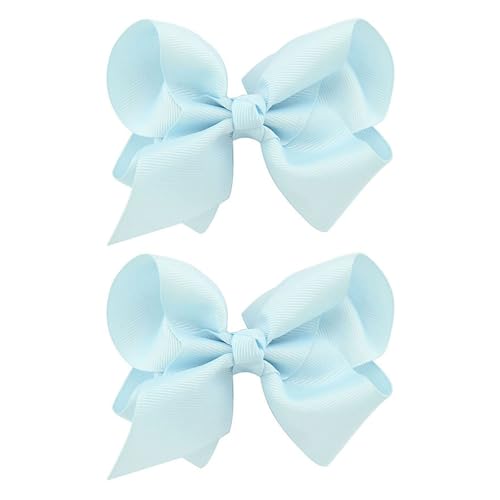 2 x Baby-Haarspangen mit Schleife, für Kinder, Weihnachten, Kleinkinder, Schmetterlings-Haarnadeln für Fotoshootings und Partys von KASFDBMO