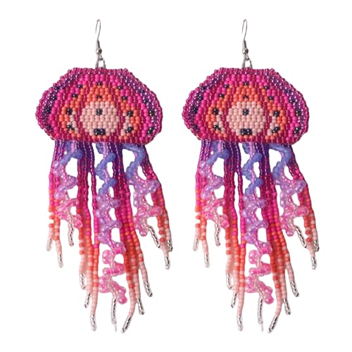 Bunte Böhmische Quastenohrringe Mit Handgestrickten Perlen Farbenfrohen Quastenschmuck Für Die Verleihung Von Persönlichkeit Zu Outfits Einzigartige Ohrringe Bunte Böhmische Quastenohrringe Mit Handgestrickten Perlen Farbenfrohen Quastenschmuck Für Die Verleihung Von Persönlichkeit Zu Outfits Einzigartige Ohrringe von KASFDBMO
