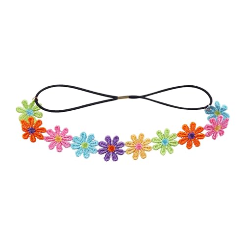 Elegante Haarbänder, Foto-Requisiten, Stirnbänder, Blume, Kopfschmuck, bunte Stirnbänder für Musikfestivals, niedliche Stirnbänder für Mädchen von KASFDBMO