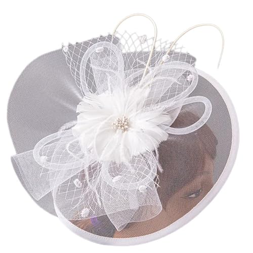 Feder-Haarspange, elegante Blume, Kopfbedeckung für Mädchen, brüllende 1920er-Jahre, Flapper-Haarspange, Feder-Haarspangen von KASFDBMO