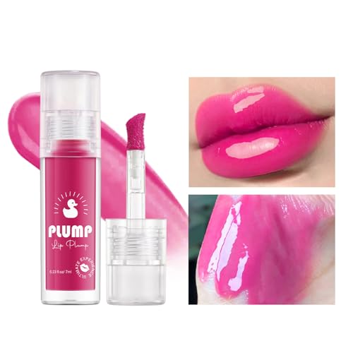 Feuchtigkeitsspendendes Lippenöl Aufpolsternder Flüssiger Lippenstift Feuchtigkeitsspendende Lipglosses Zeigen Sie Ihren Make Up Look Für Frauen Und Mädchen von KASFDBMO