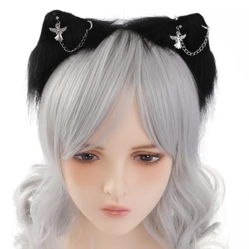KASFDBMO Animes Maid Hairhoop Ohr Stirnband Cosplay Kostüm Halloween Kopfschmuck Hot Girl Japanische Kopfbedeckung von KASFDBMO