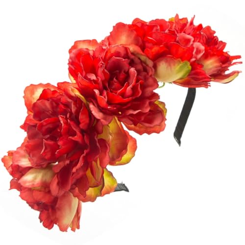 KASFDBMO Blumenstirnbänder für Damen, Braut, Blume für Hochzeit, Party, Zubehör, Blumengirlanden, Haarkranz, Blumenstirnbänder KASFDBMO Blumenstirnbänder für Damen, Braut, Blume für Hochzeit, Party, Zubehör, Blumengirlanden, Haarkranz, Blumenstirnbänder von KASFDBMO