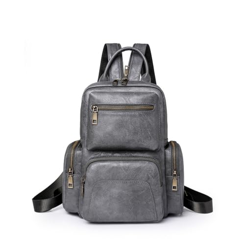 KASFDBMO Damen-Rucksack, praktische PU-Brusttasche, kleine Umhängetasche, lässiger Tagesrucksack für Reisen und den täglichen Bedarf, siehe abbildung von KASFDBMO