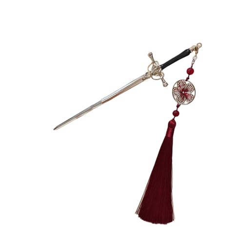 KASFDBMO Einzigartige Schwerter Haarnadel Quasten Haare Haare Schmuck Mode Accessoire Haargriplegierung Textur Für Mode Mädchen Und Frau KASFDBMO Einzigartige Schwerter Haarnadel Quasten Haare Haare Schmuck Mode Accessoire Haargriplegierung Textur Für Mode Mädchen Und Frau von KASFDBMO