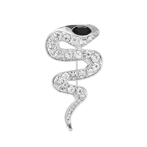 KASFDBMO Exquisity Legierte Augenschlangenbrosche Mit Funkelnden Strasssteinen Für Trendsetter Und Styles Enthusiasten KASFDBMO Exquisity Legierte Augenschlangenbrosche Mit Funkelnden Strasssteinen Für Trendsetter Und Styles Enthusiasten von KASFDBMO