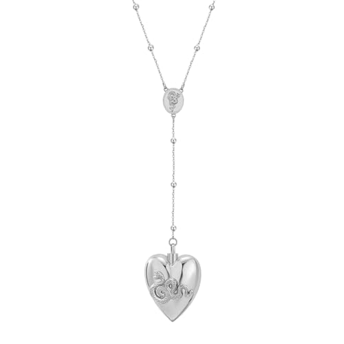 KASFDBMO Halskette mit Herzanhänger, Valentinstagsschmuck, Geschenk, Herzschlange, Halskette, Weihnachtsgeschenk für Frauen und Mädchen, Siehe Abbildung von KASFDBMO