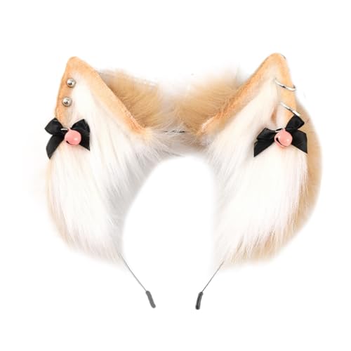 KASFDBMO Lolitas Katzenohren Stirnbänder Anime Verkleidung Kopfbedeckung Rollenspiel Kopfbedeckung für kreative Cosplay Outfits von KASFDBMO