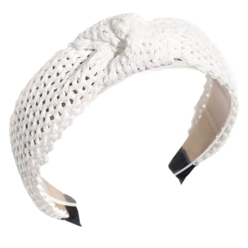 KASFDBMO Mädchen geknotete Stirnbänder Foto geknotete Kopfbedeckung Haarbänder Kopfschmuck Cottagecore Haarbänder Geburtstag Party von KASFDBMO