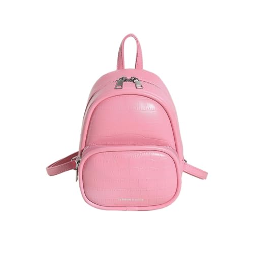 KASFDBMO Modischer Rucksack mit Steinmuster, leichte und praktische Schultasche für Damen und Mädchen, siehe abbildung von KASFDBMO