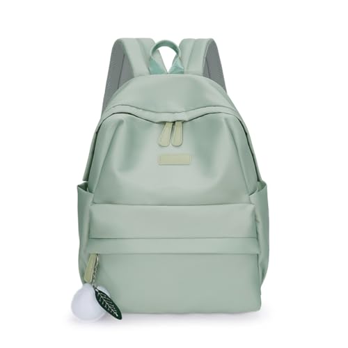 KASFDBMO Rucksack für Mädchen, Studenten, vielseitiger Rucksack, Nylon, Doppelriemen, Schultertasche, Reisetasche, siehe abbildung von KASFDBMO