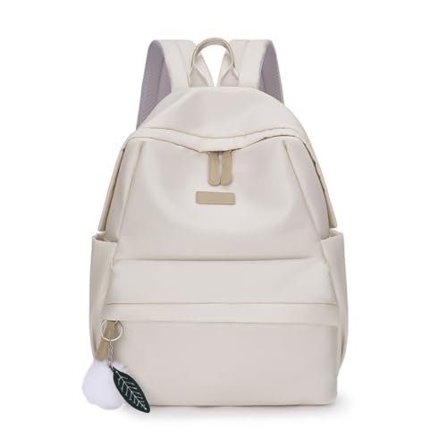 KASFDBMO Rucksack für Mädchen, Studenten, vielseitiger Rucksack, Nylon, Doppelriemen, Schultertasche, Reisetasche, siehe abbildung von KASFDBMO