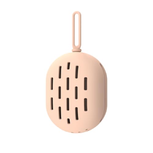 KASFDBMO Silikon-Make-up-Schwammhalter, tragbare Kosmetiktasche für Frauen und Mädchen, Gesichtskosmetiktaschen, khaki von KASFDBMO