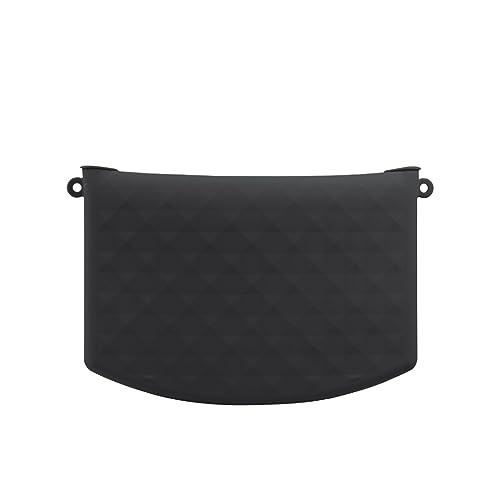KASFDBMO Silikon-Make-up-Tasche, große Kapazität, Reise-Kosmetiktasche, tragbare Kulturtasche für Frauen und Mädchen, Schwarz von KASFDBMO