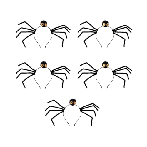 KASFDBMO Spinnen Stirnband Weihnachten Kopfbedeckung Halloween Party Foto Requisiten Spinnen Party Kopfbedeckung Cosplay Zubehör von KASFDBMO