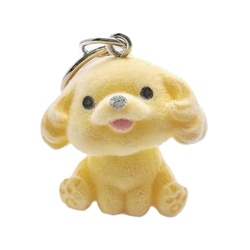 KASFDBMO Stilvolle Damenschlüsselketten Cartoon 3D Animal Keyring Hängende Anhängerverzierung Für Autohandtaschen Und Taschen Dekoration von KASFDBMO