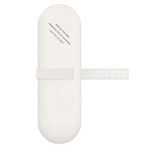 KASFDBMO Tragbare Make-up-Tasche für Gesichtspinsel, Kosmetiktasche, tragbare Reise-Make-up-Pinsel-Tasche für Frauen und Mädchen, beige von KASFDBMO