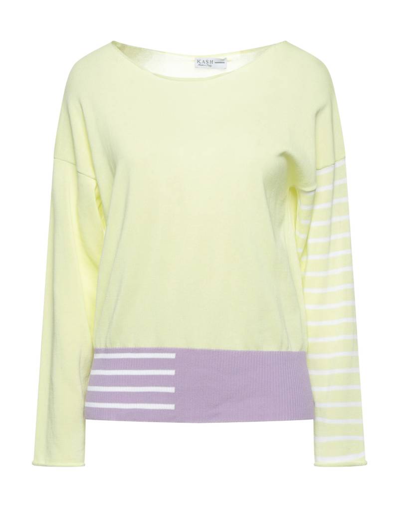 KASH Pullover Damen Limettengrün von KASH