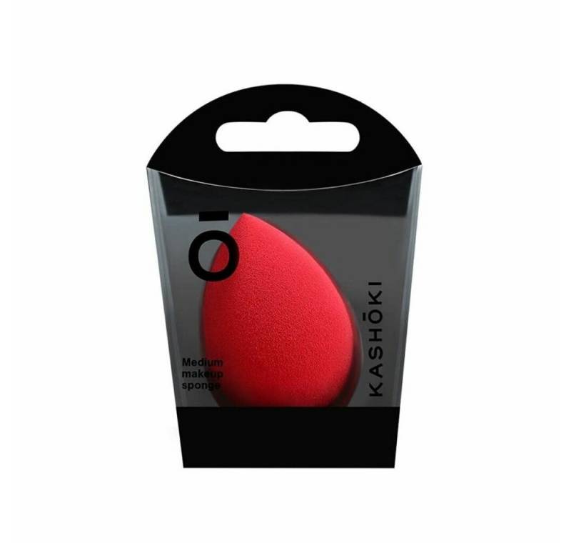 KASHOKI Schwämmchen Esponja Gota De Lluvia Medium Red 1 U von KASHOKI