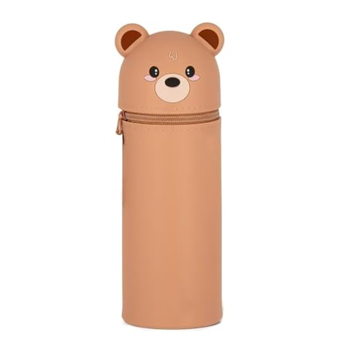KASNLSAC Kawaii Federmäppchen, Mäppchen, 2-in-1-Weiche Silikontasche, Federmäppchen, Stand Up Federmäppchen, für Buntstifte, Marker Home School Office Supplies Bar KASNLSAC Kawaii Federmäppchen, Mäppchen, 2-in-1-Weiche Silikontasche, Federmäppchen, Stand Up Federmäppchen, für Buntstifte, Marker Home School Office Supplies Bar von KASNLSAC