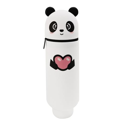 KASNLSAC Kawaii Federmäppchen, Mäppchen, 2-in-1-Weiche Silikontasche, Federmäppchen, Stand Up Federmäppchen, für Buntstifte, Marker Home School Office Supplies Panda c KASNLSAC Kawaii Federmäppchen, Mäppchen, 2-in-1-Weiche Silikontasche, Federmäppchen, Stand Up Federmäppchen, für Buntstifte, Marker Home School Office Supplies Panda c von KASNLSAC