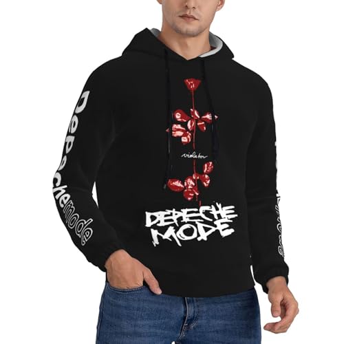 KASUINE Herren Mode Music De&PE&Che Band Kapuzensweatshirt Mit Individuellem Druck Lässliches Und Bequemes Oberteil Moderner Kapuzensweatshirt Mehrfarbig L KASUINE Herren Mode Music De&PE&Che Band Kapuzensweatshirt Mit Individuellem Druck Lässliches Und Bequemes Oberteil Moderner Kapuzensweatshirt Mehrfarbig L von KASUINE