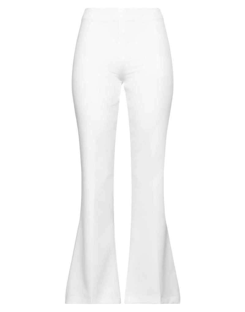 KATE BY LALTRAMODA Hose Damen Weiß von KATE BY LALTRAMODA