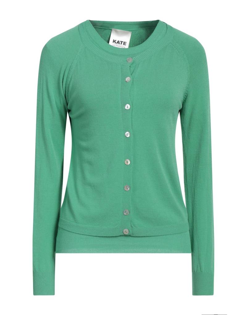 KATE BY LALTRAMODA Twinset Damen Grün von KATE BY LALTRAMODA