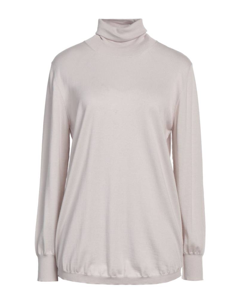 KATIA SERAFINI Rollkragenpullover Damen Maulwurfsgrau von KATIA SERAFINI