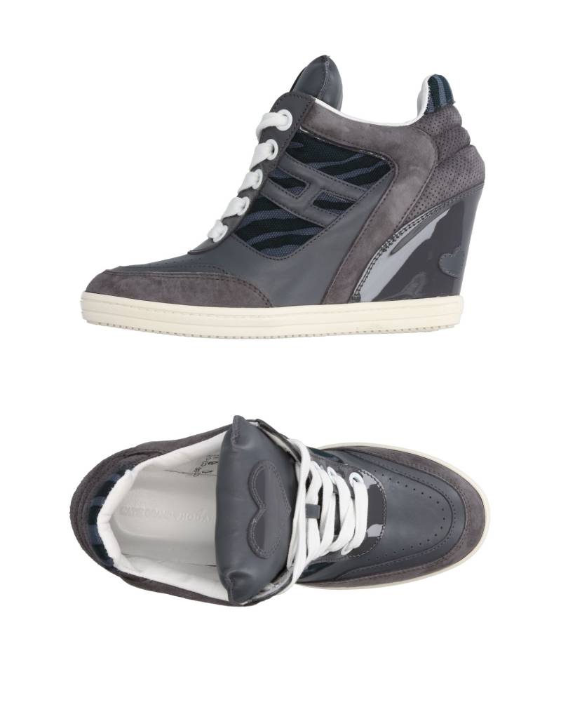 KATIE GRAND LOVES HOGAN Sneakers Damen Grau von KATIE GRAND LOVES HOGAN