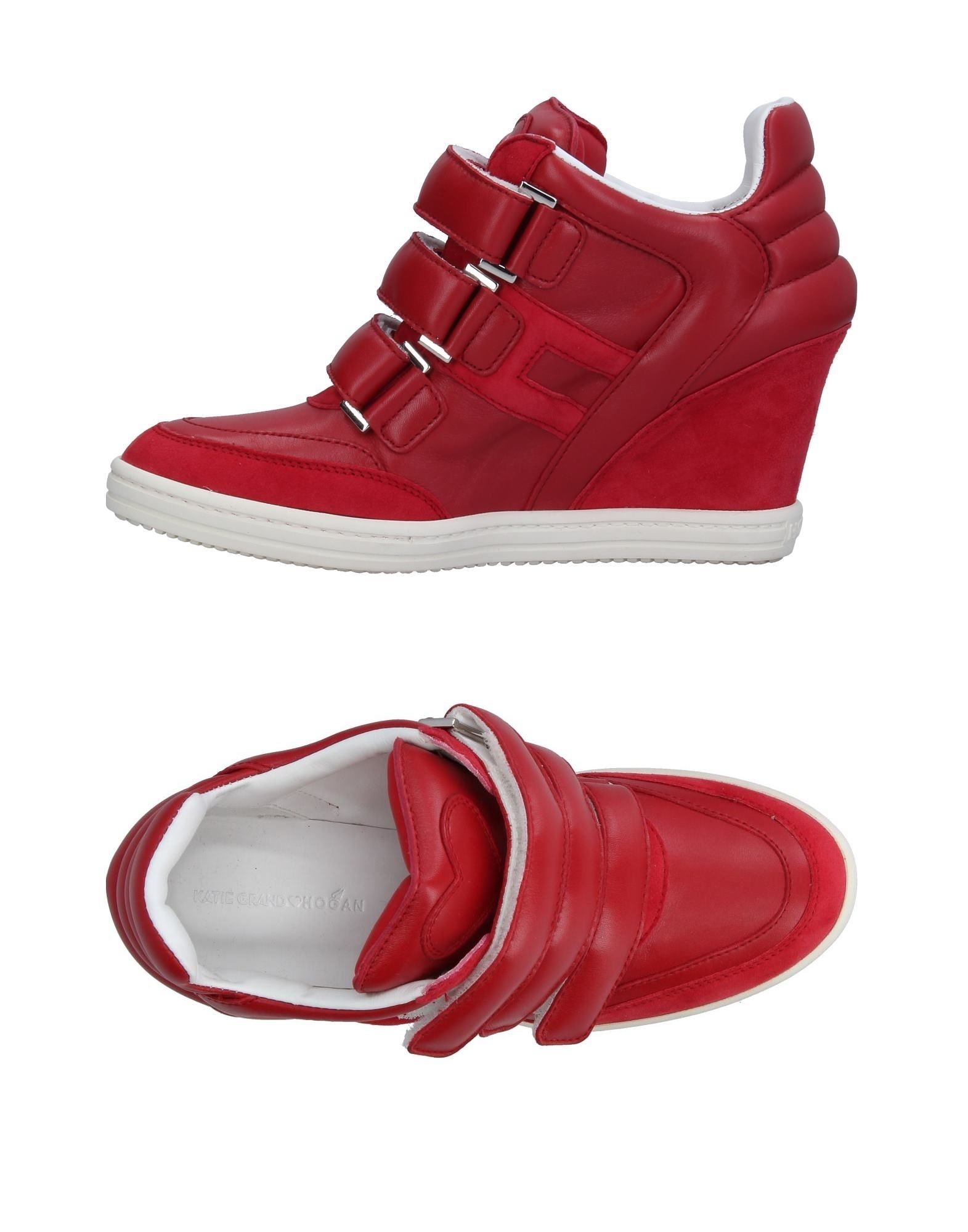 KATIE GRAND LOVES HOGAN Sneakers Damen Rot von KATIE GRAND LOVES HOGAN