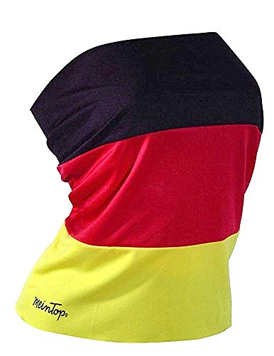 Gr. S TOP ROCK Deutschland Elastan Damen Trikot Fussball Olympia Fanartikel Fan WM sexy Shirt Fahne KBV von KATJAS DREAMLAND Kostenloser Versand