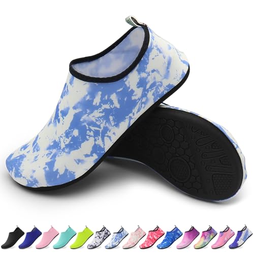 Badeschuhe, Yogaschuhe, atmungsaktive, schnell trocknende, rutschfeste Barfußschuhe für Strand, Sport, Surfen und Schwimmen, geeignet für Männer und Frauen Badeschuhe, Yogaschuhe, atmungsaktive, schnell trocknende, rutschfeste Barfußschuhe für Strand, Sport, Surfen und Schwimmen, geeignet für Männer und Frauen von KATLKIU