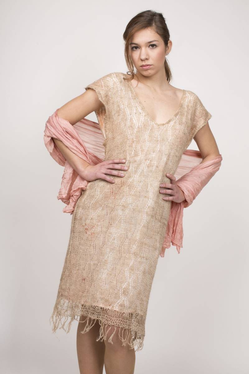 Edles Strickkleid, Abendkleid, Designerkleid, Etuikleid , Kleid, 20Er Jahre Stil von KATRINBENDICK