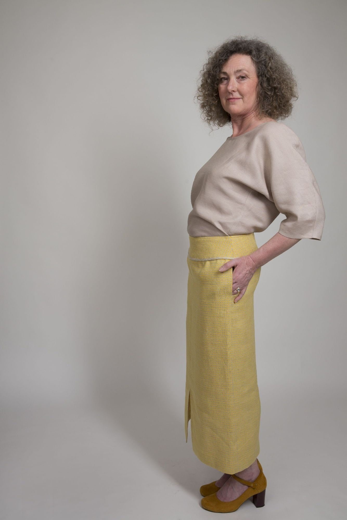 Leinenbluse , Businessbluse von KATRINBENDICK