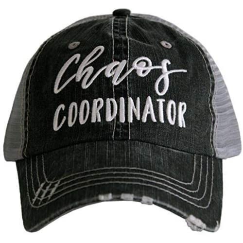 KATYDID Chaos Coordinator Baseball Cap - Trucker Hat für Frauen - Stylische Süße Ballmütze - Grau - Einheitsgröße KATYDID Chaos Coordinator Baseball Cap - Trucker Hat für Frauen - Stylische Süße Ballmütze - Grau - Einheitsgröße von KATYDID