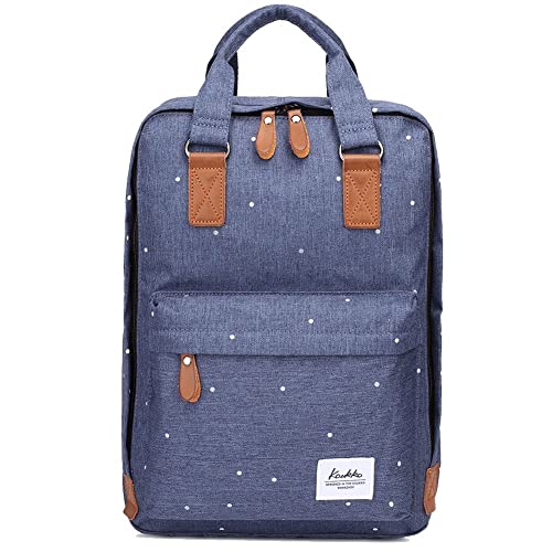 KAUKKO Damen K1007-12 Rucksack, Blau (K1007), Taille Unique (10er Pack) von KAUKKO