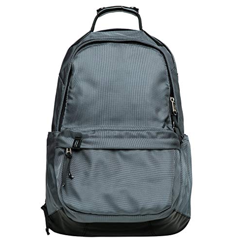 KAUKKO Out of Office Rucksack Damen Herren Schule & Freizeit Moderner Tagesrucksack aus Polyester für Uni Büro - Daypack für 15" Laptop, 19L, Grau von KAUKKO