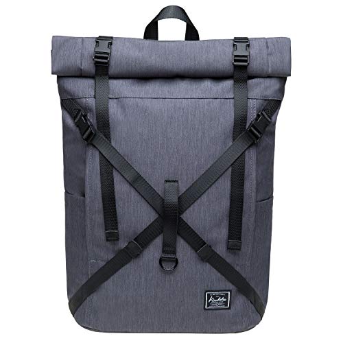 KAUKKO Kf Rucksack für Herren, Dunkelgrau Jnl-kf07-2-09, M, Rucksack von KAUKKO