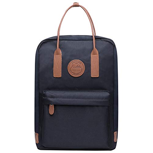 KAUKKO Rucksack Damen Herren Schön u.Stylish Handtasche mit Laptopfach für 12" Notebook für Ausflüge, Schule, Uni,16L von KAUKKO