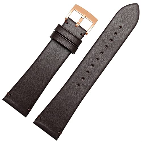 KAVJU Uhrenarmband aus echtem Leder für AR60003, 60004, 60005, 60002, 11011, 22 mm, Edelstahl-Schnalle, Herrenarmbänder, 22 mm, Achat von KAVJU