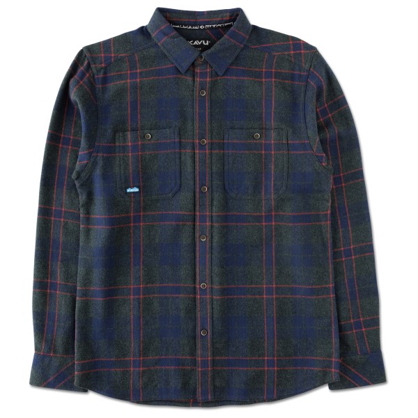 KAVU - Big Joe - Hemd Gr XL blau von KAVU