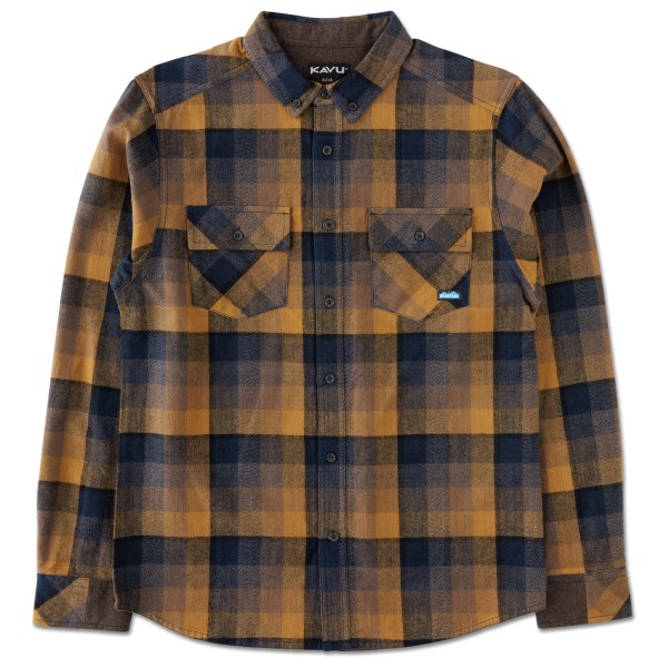 KAVU - Buffaroni - Hemd Gr XL braun von KAVU