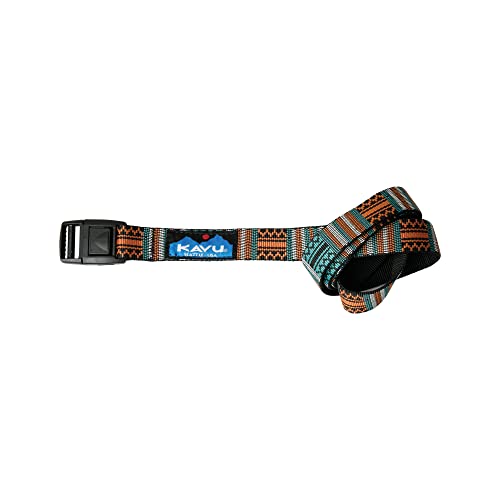KAVU Burly Belt 2,5 cm Nylon verstellbare Taille – hergestellt in Amerika, Kurzbruchgewebe, Einheitsgröße von KAVU