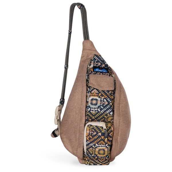 KAVU - Camp Cozy Mini Rope Bag 4 - Umhängetasche Gr 4 l braun von KAVU