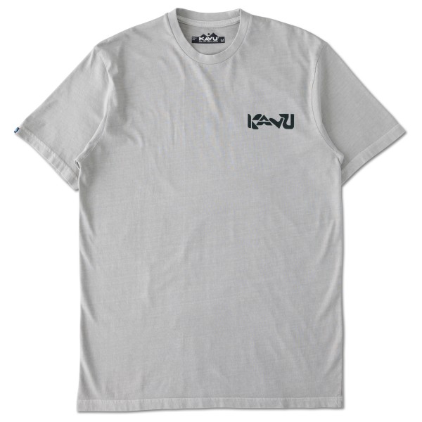 KAVU - Cubed - T-Shirt Gr S grau von KAVU