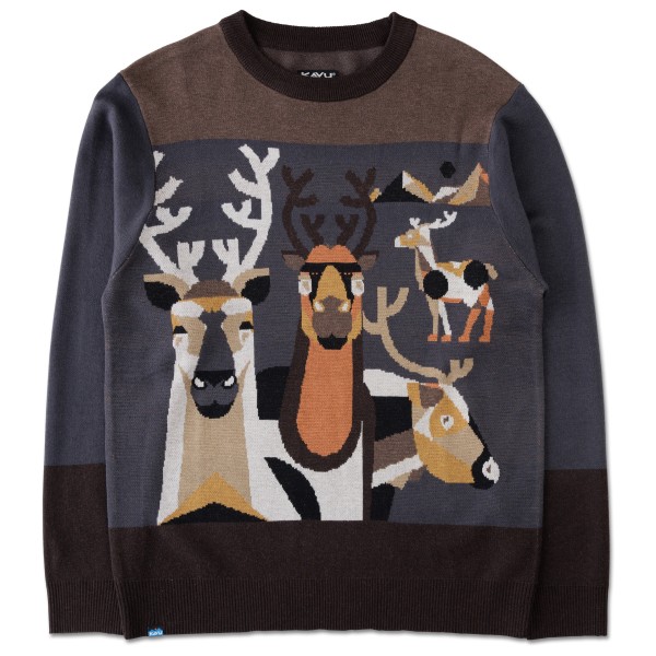 KAVU - Highline - Pullover Gr M grau von KAVU