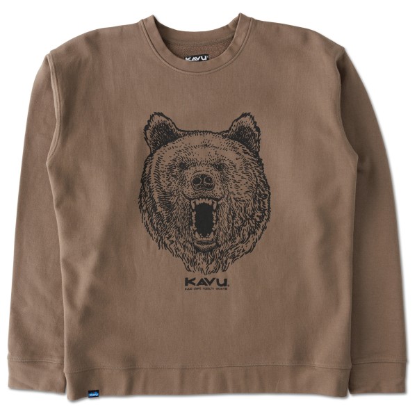 KAVU - Kavu Core Crew - Pullover Gr XL braun von KAVU
